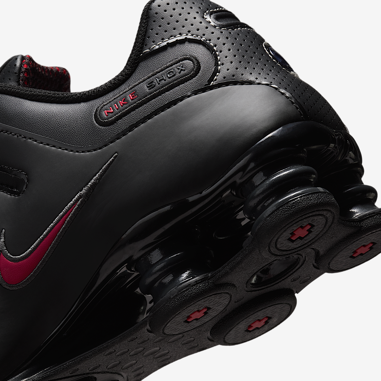 Nike Nike Shox sneaker Zwart/Wit/Varsity Red