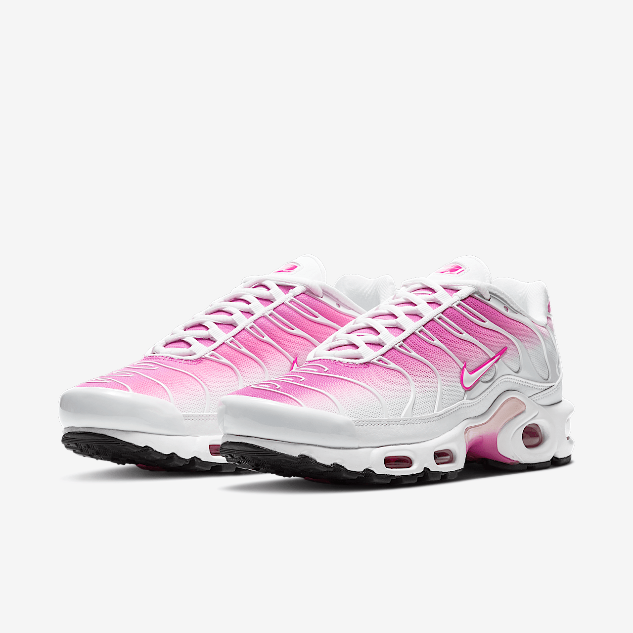Nike Air Max Plus sneaker Wit/Pink Foam/Zwart/Fire Pink