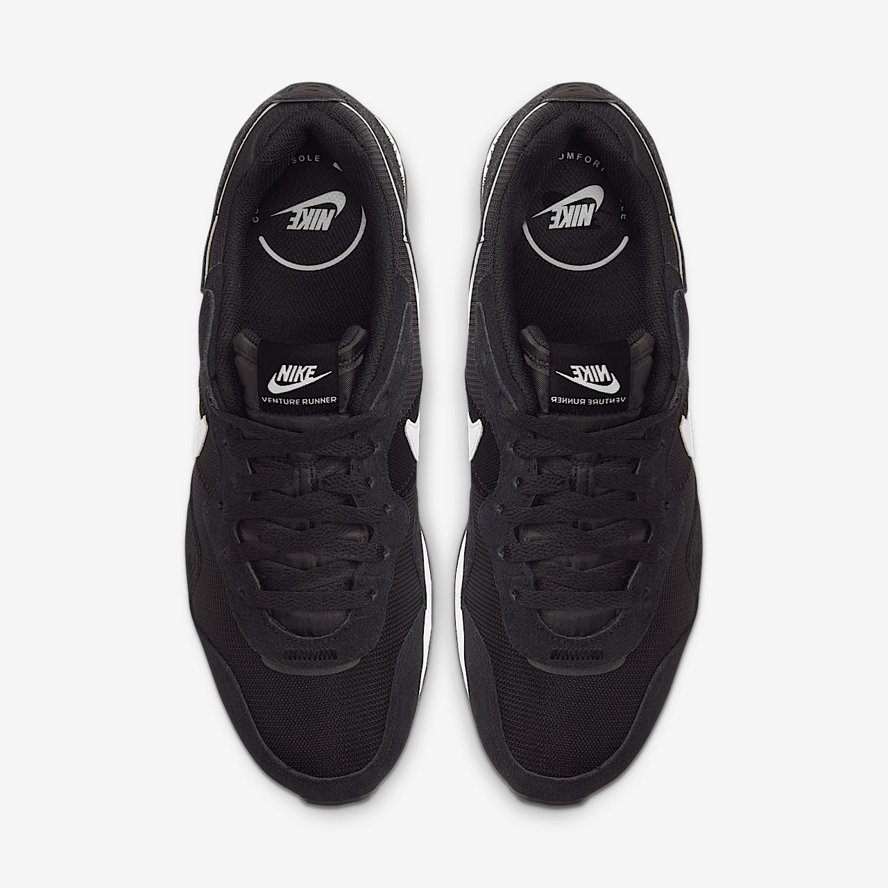 Nike  sneaker Zwart/Zwart/Wit