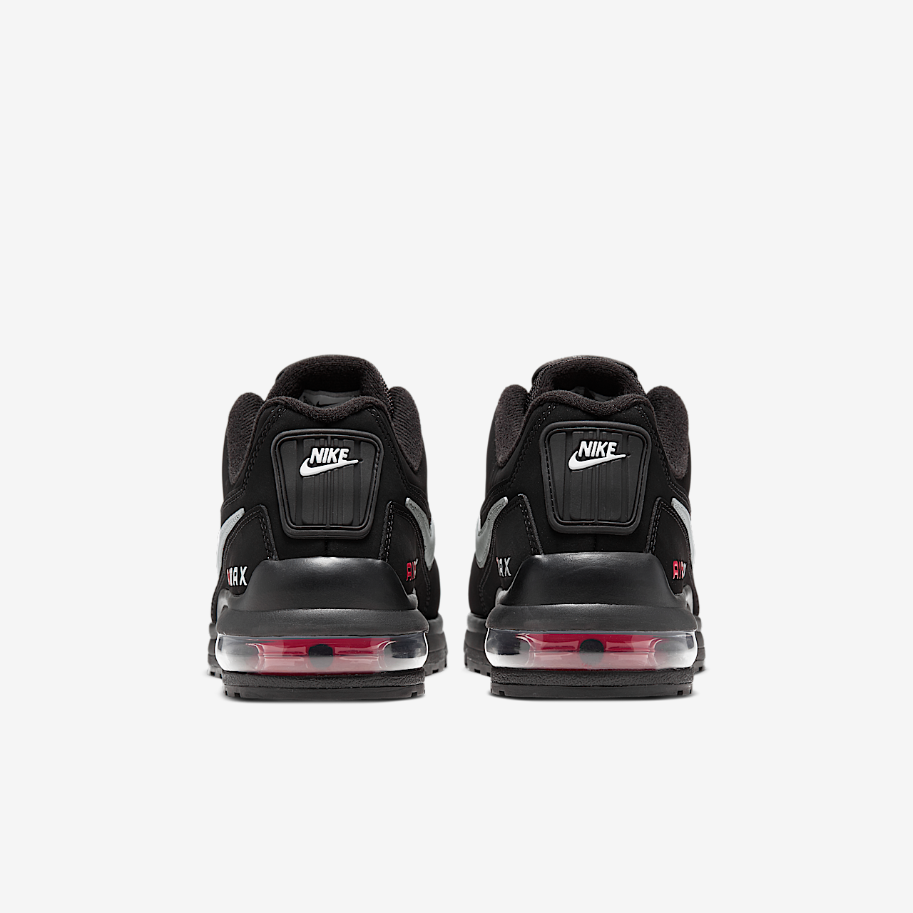 Nike Air Max sneaker Zwart/University Red/Light Smoke Grey