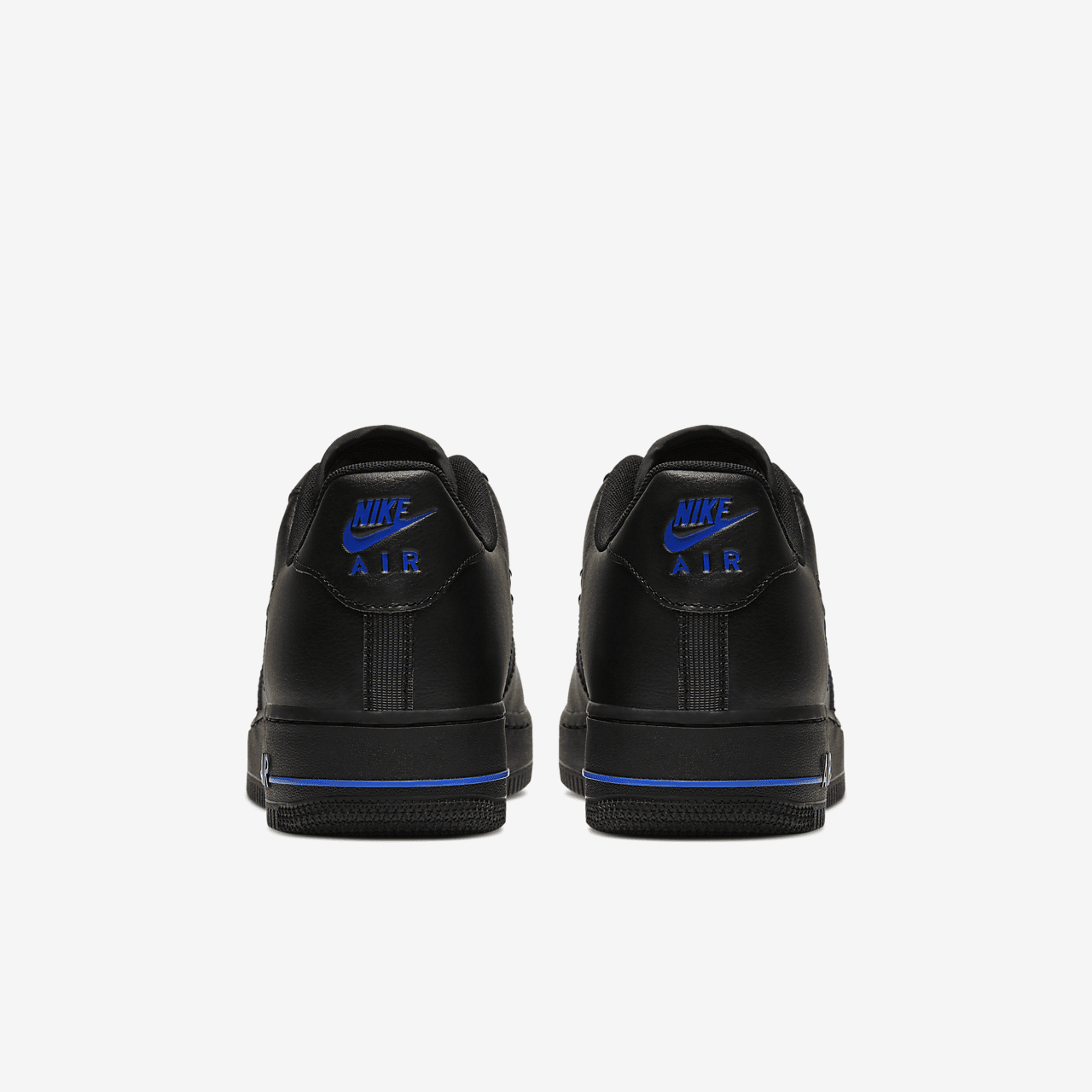 Nike Air Force 1 sneaker Zwart/Racer Blue/Anthracite