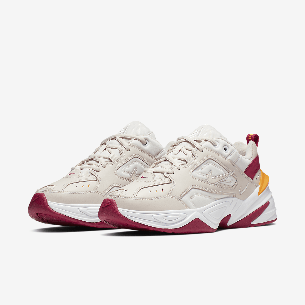 Nike M2K Tekno sneaker Desert Sand/Phantom/Wild Cherry/Desert Sand