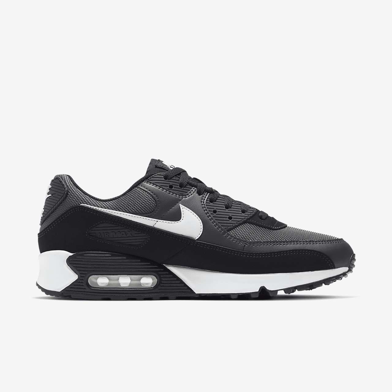 Nike Air max 90 sneaker Iron Grey/Dark Smoke Grey/Zwart/Wit