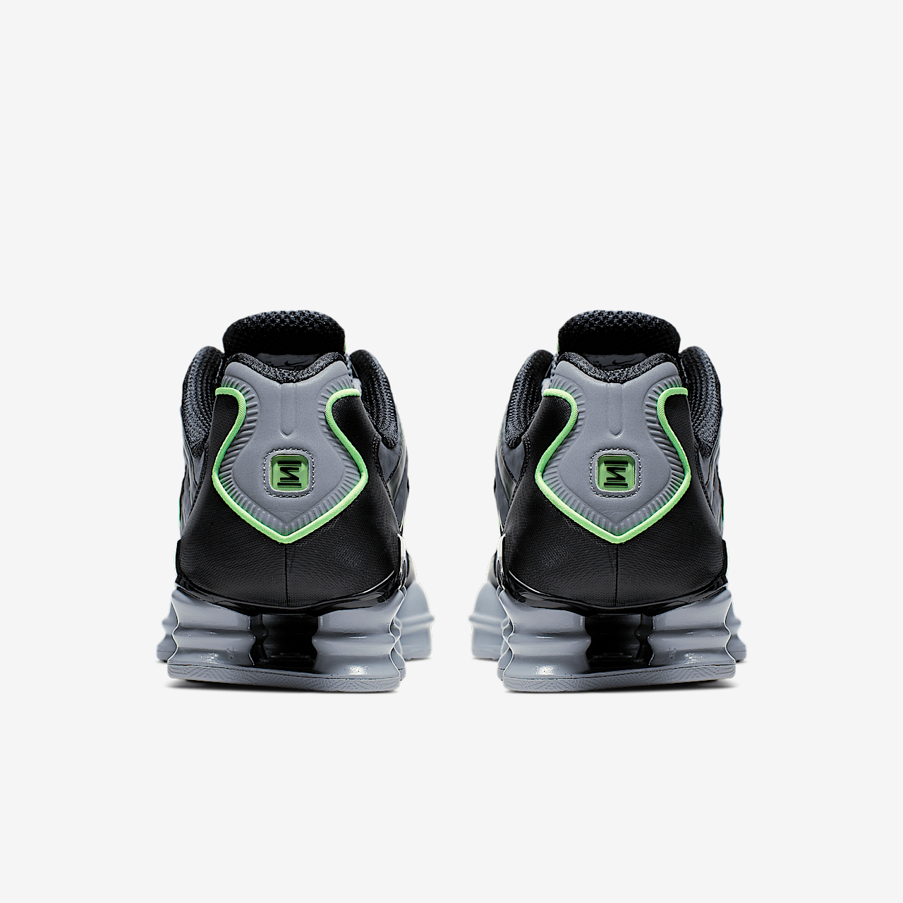 Nike Nike Shox sneaker Wolf Grey/Zwart/Lime Blast
