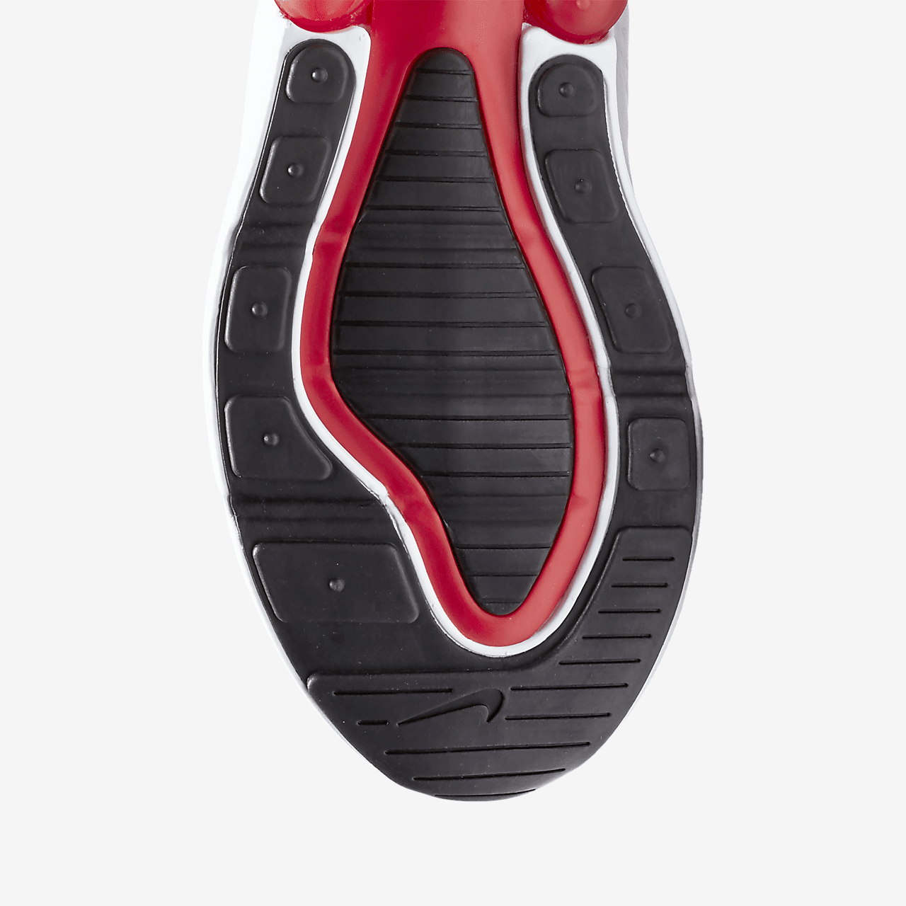 Nike Air max 270 sneaker Wit/University Red/Zwart