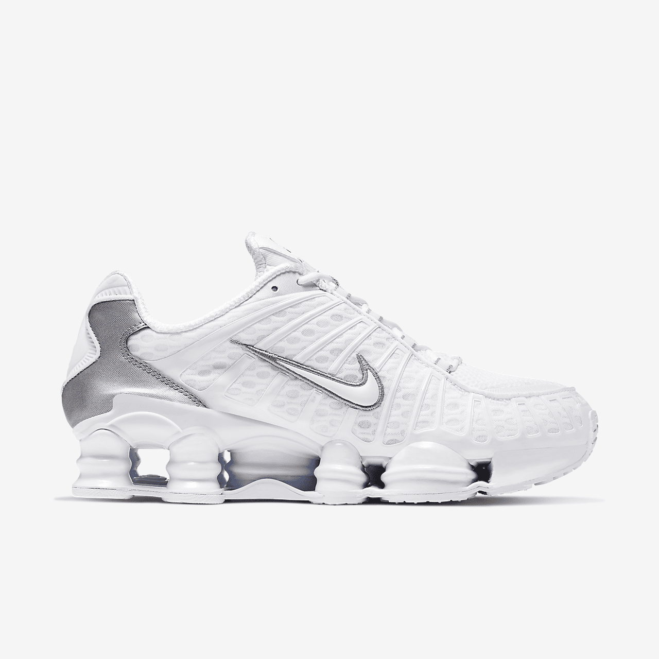 Nike Nike Shox sneaker Wit/Metallic Silver/Max Orange/Wit