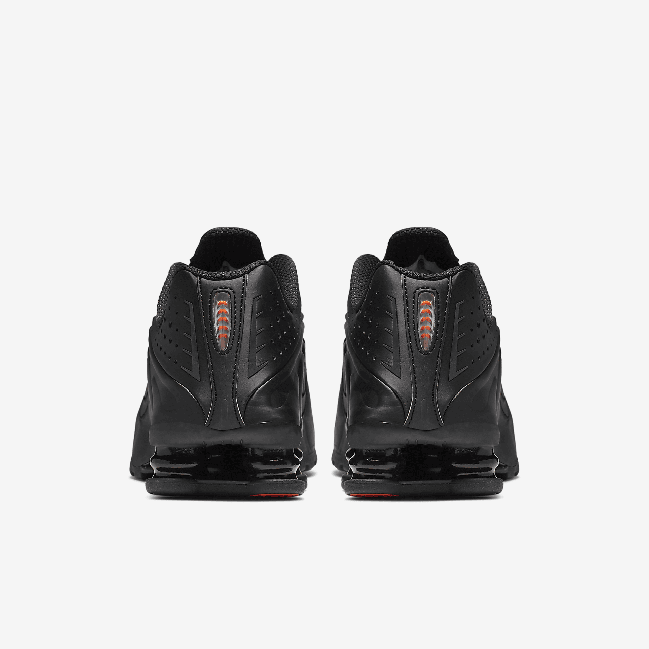 Nike Shox sneaker Zwart/Zwart/Max Orange/Zwart