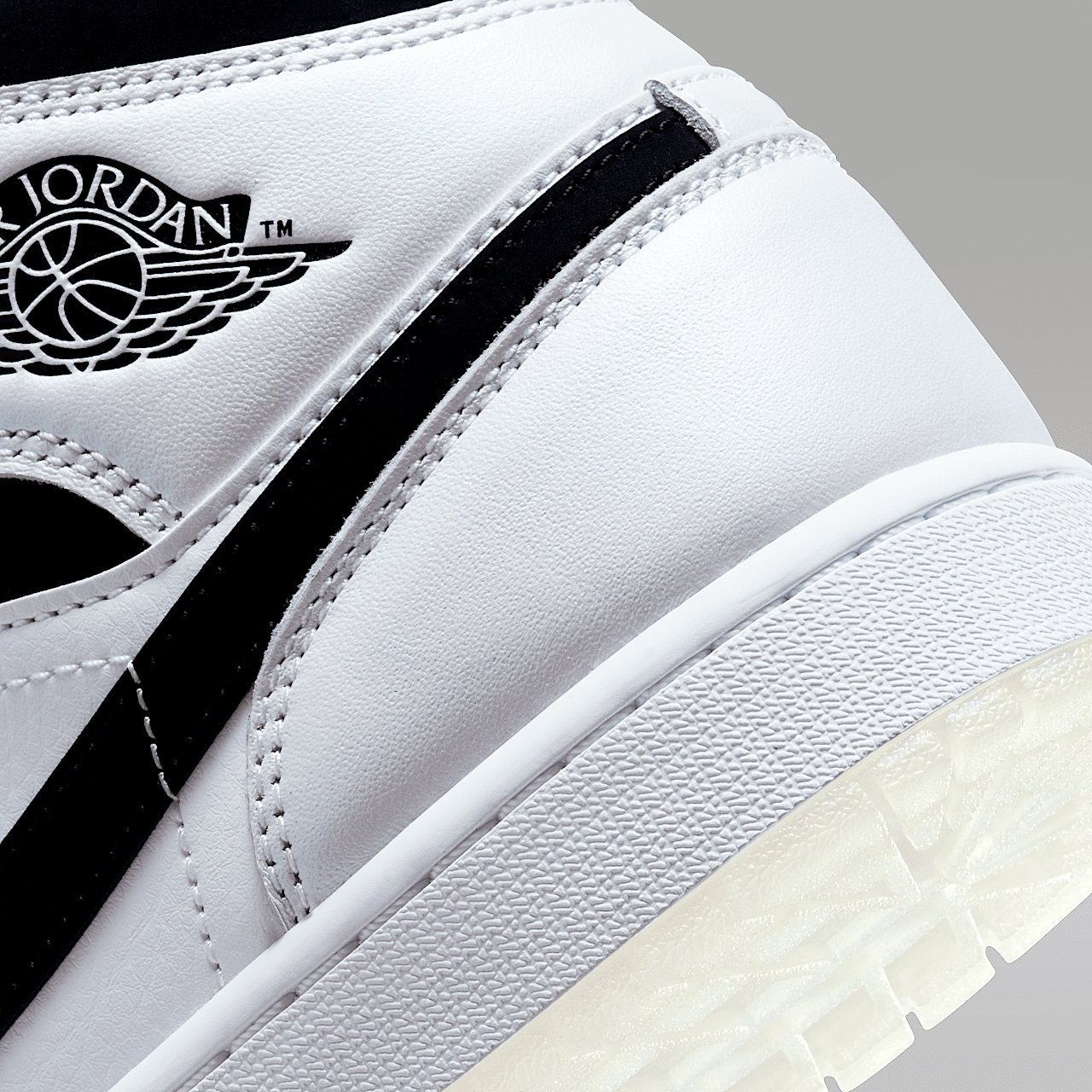 Nike Air Jordan 1 Mid sneaker Wit/Meerkleurig/Zwart