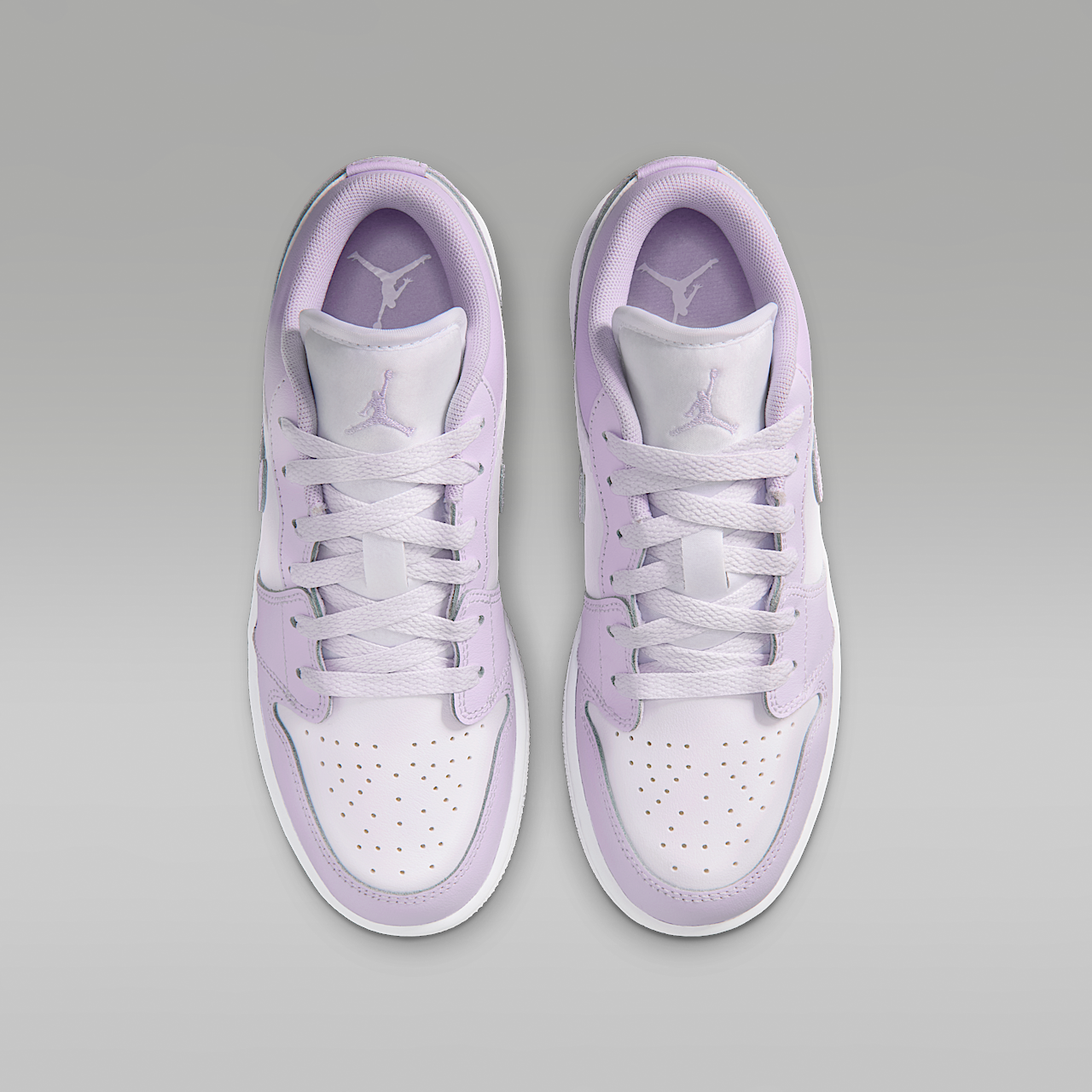 Nike Air Jordan 1 Low sneaker Barely Grape/Violet Mist/Wit