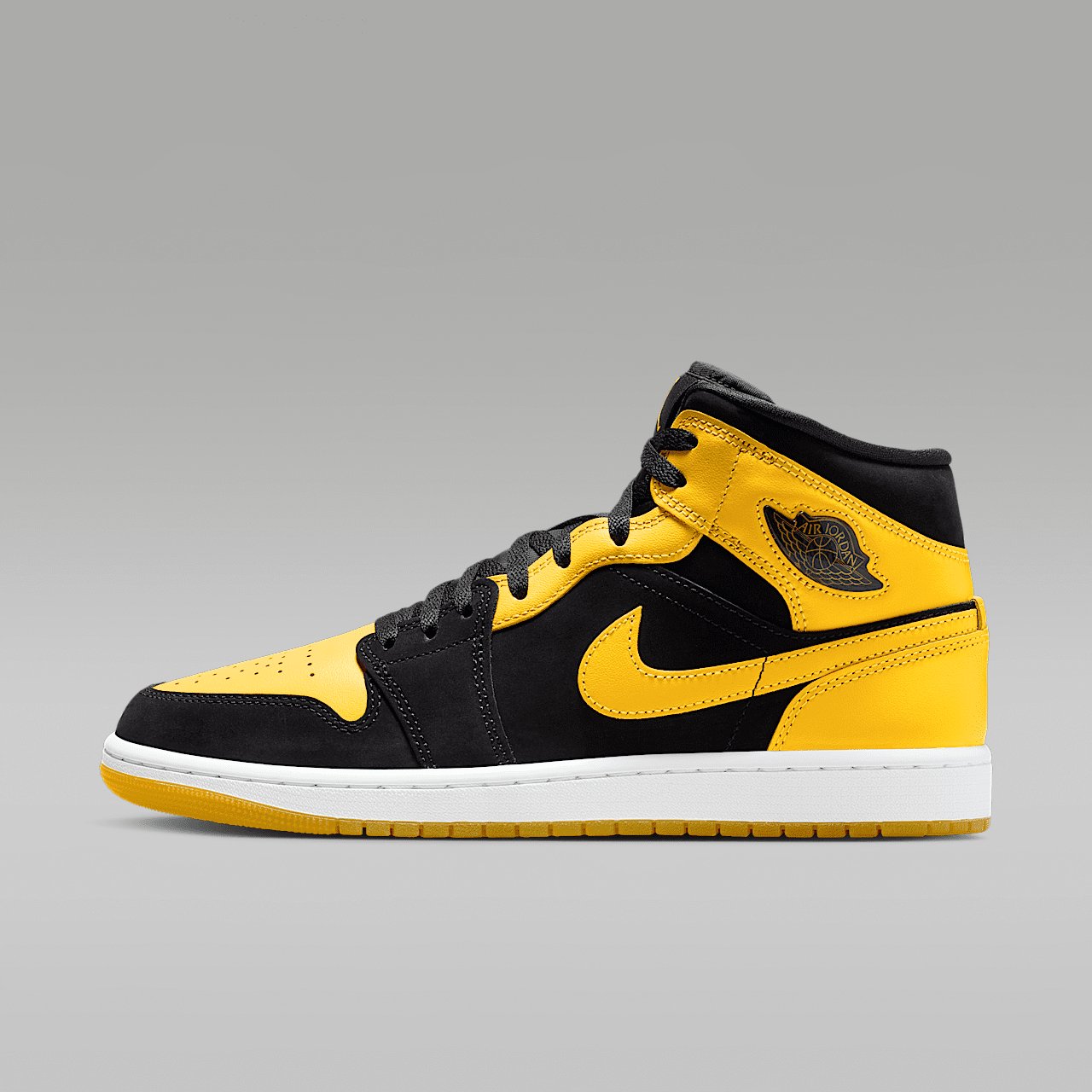 Nike Air Jordan sneaker Zwart/Wit/Varsity Maize