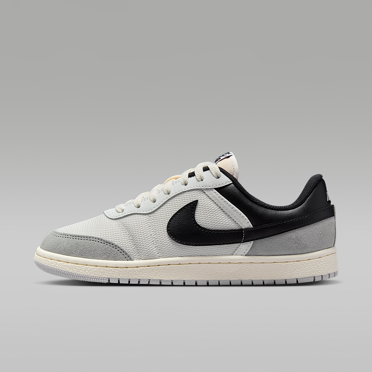 Nike Air Jordan sneaker Summit White/Light Smoke Grey/Sail/Zwart