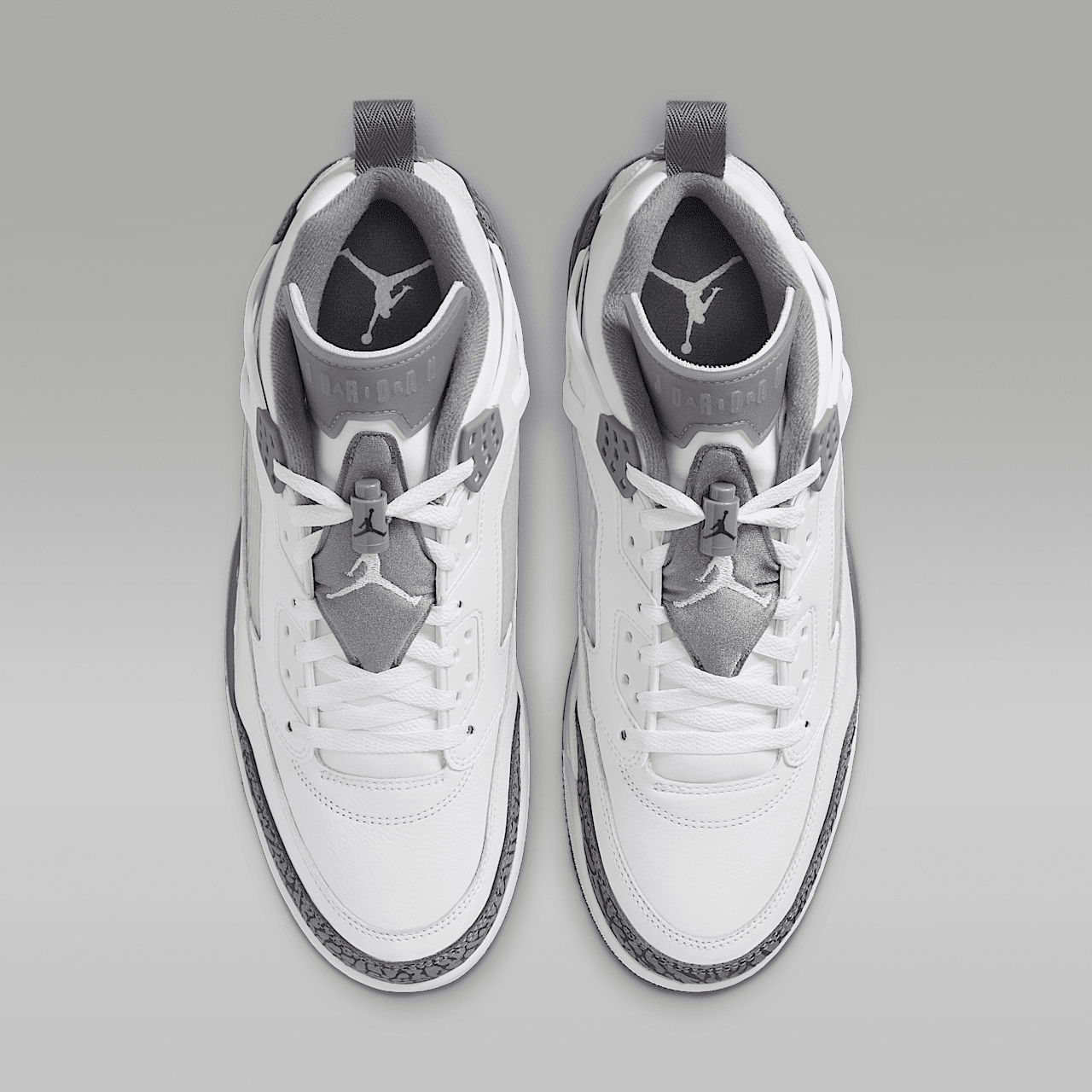 Nike Jordan Spizike Low sneaker Wit/Anthracite/Wolf Grey/Cool Grey