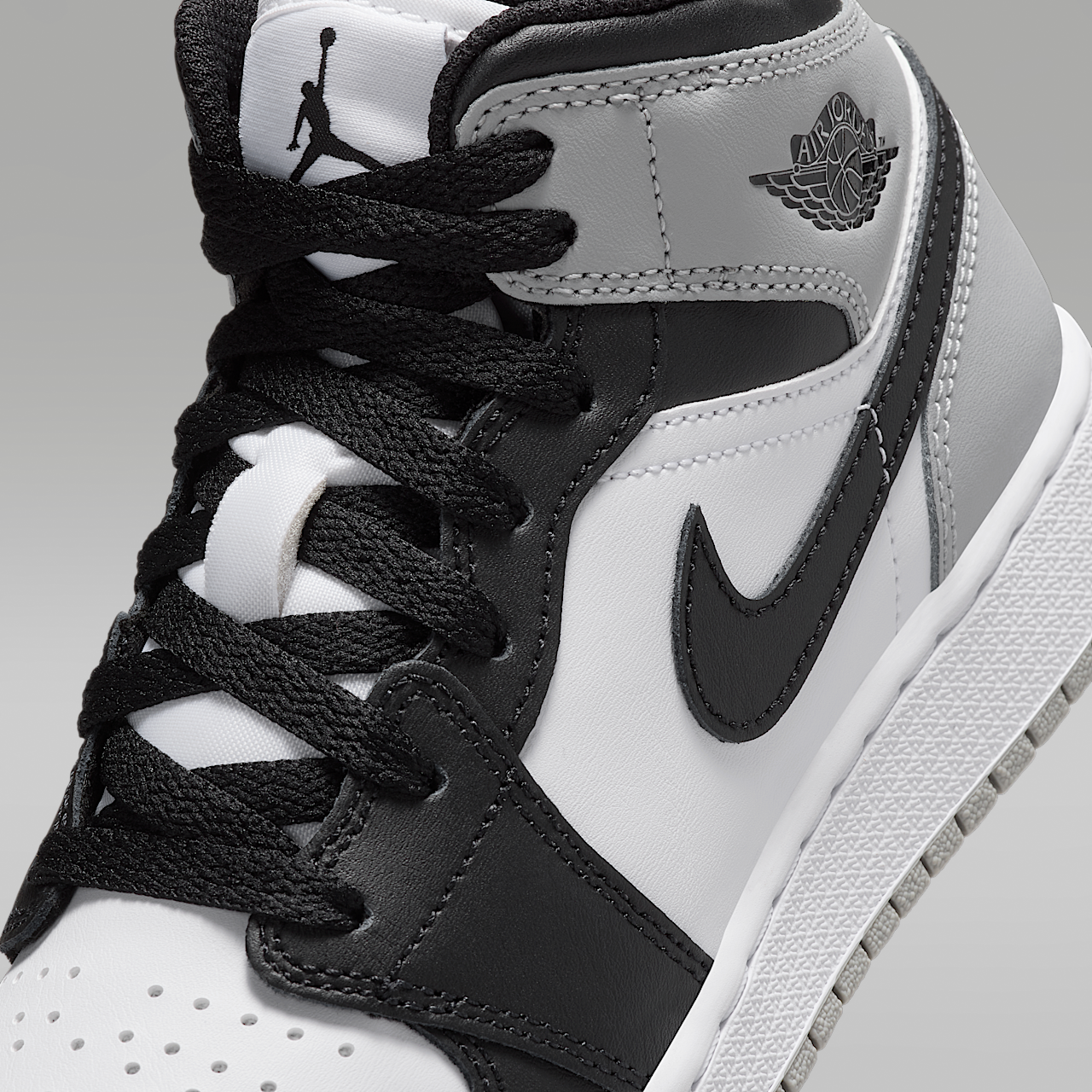 Nike Air Jordan sneaker Wit/Light Smoke Grey/Zwart