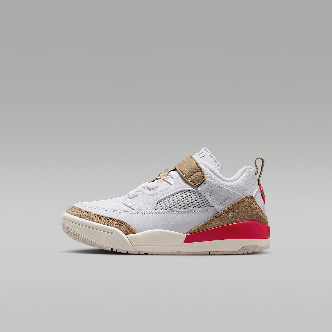 Nike Jordan Spizike Low sneaker Wit/Desert Camo/Sail/Fire Red