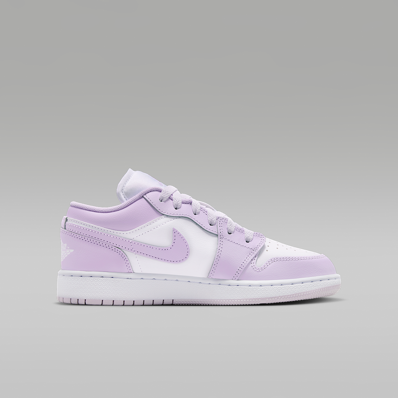 Nike Air Jordan 1 Low sneaker Barely Grape/Violet Mist/Wit
