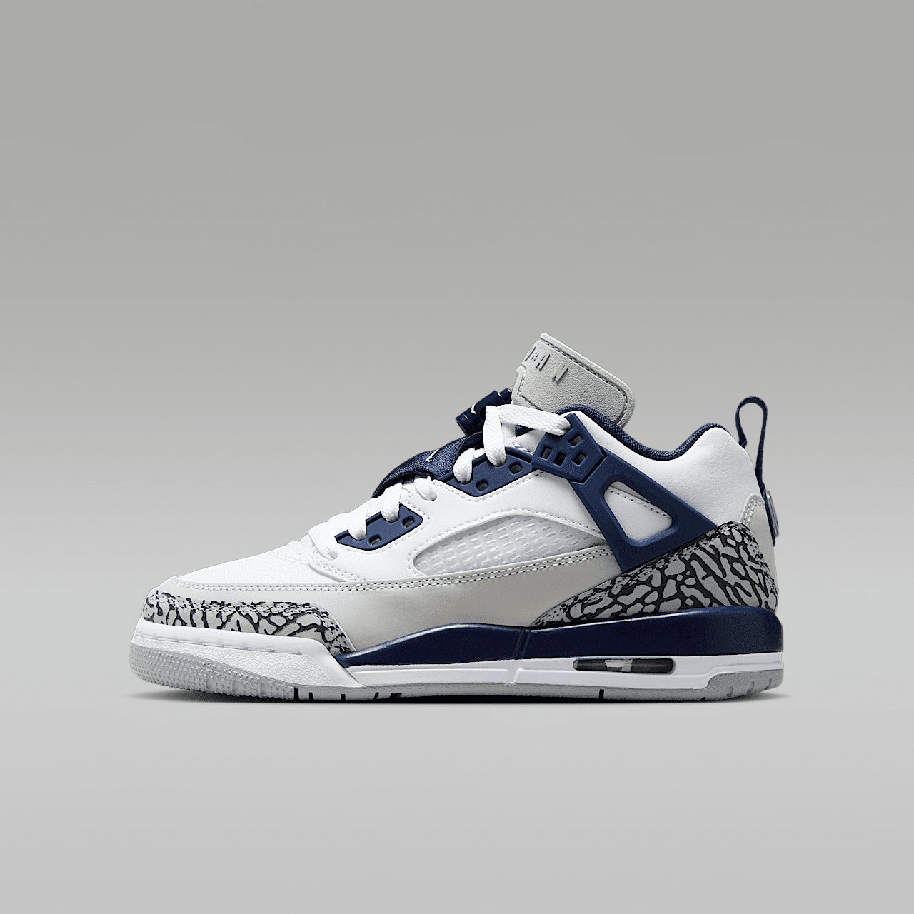 Nike Jordan Spizike Low sneaker Wit/Neutral Grey/Anthracite/Midnight Navy