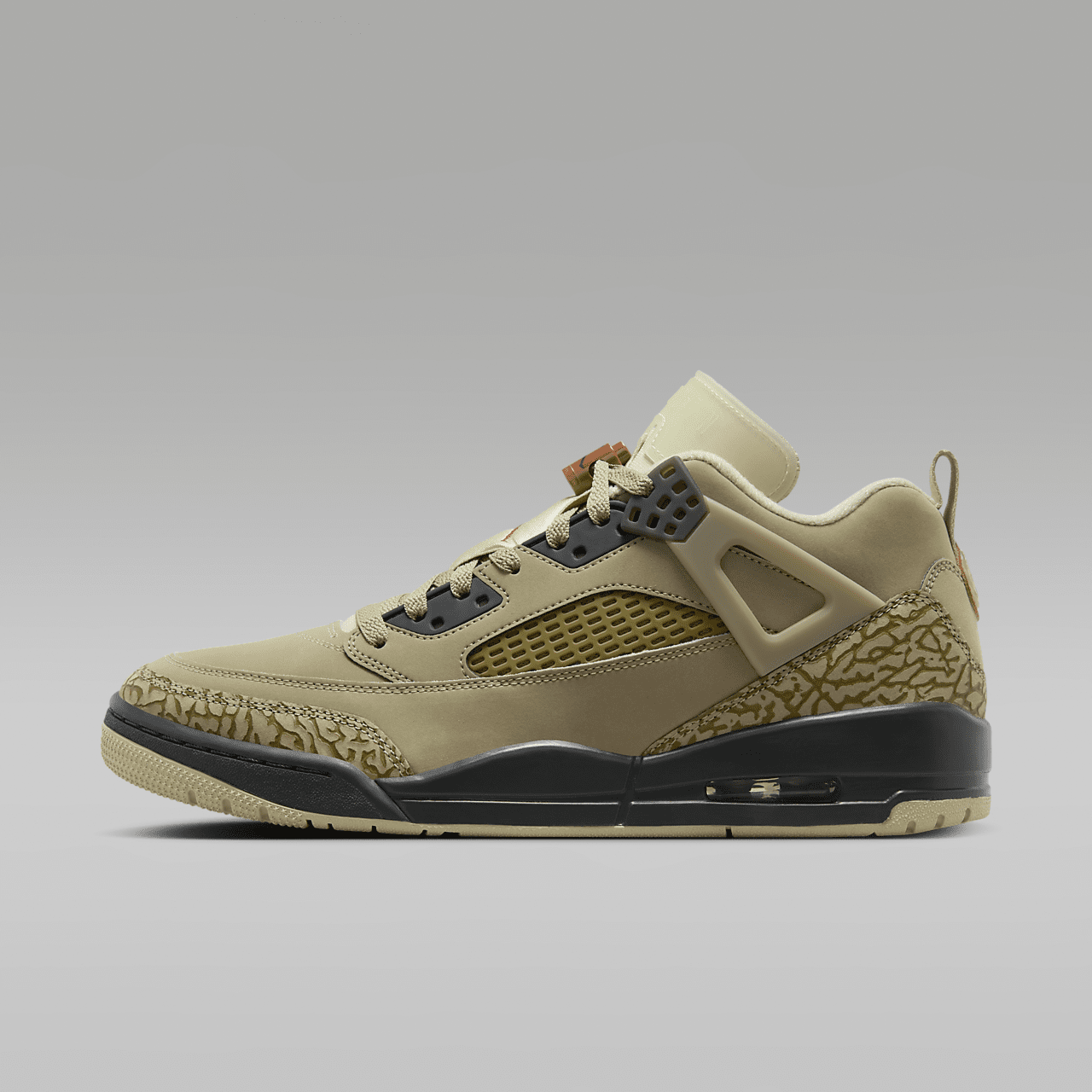 Nike Jordan Spizike Low sneaker Neutral Olive/Olive Aura/Dark Smoke Grey/Dark Russet