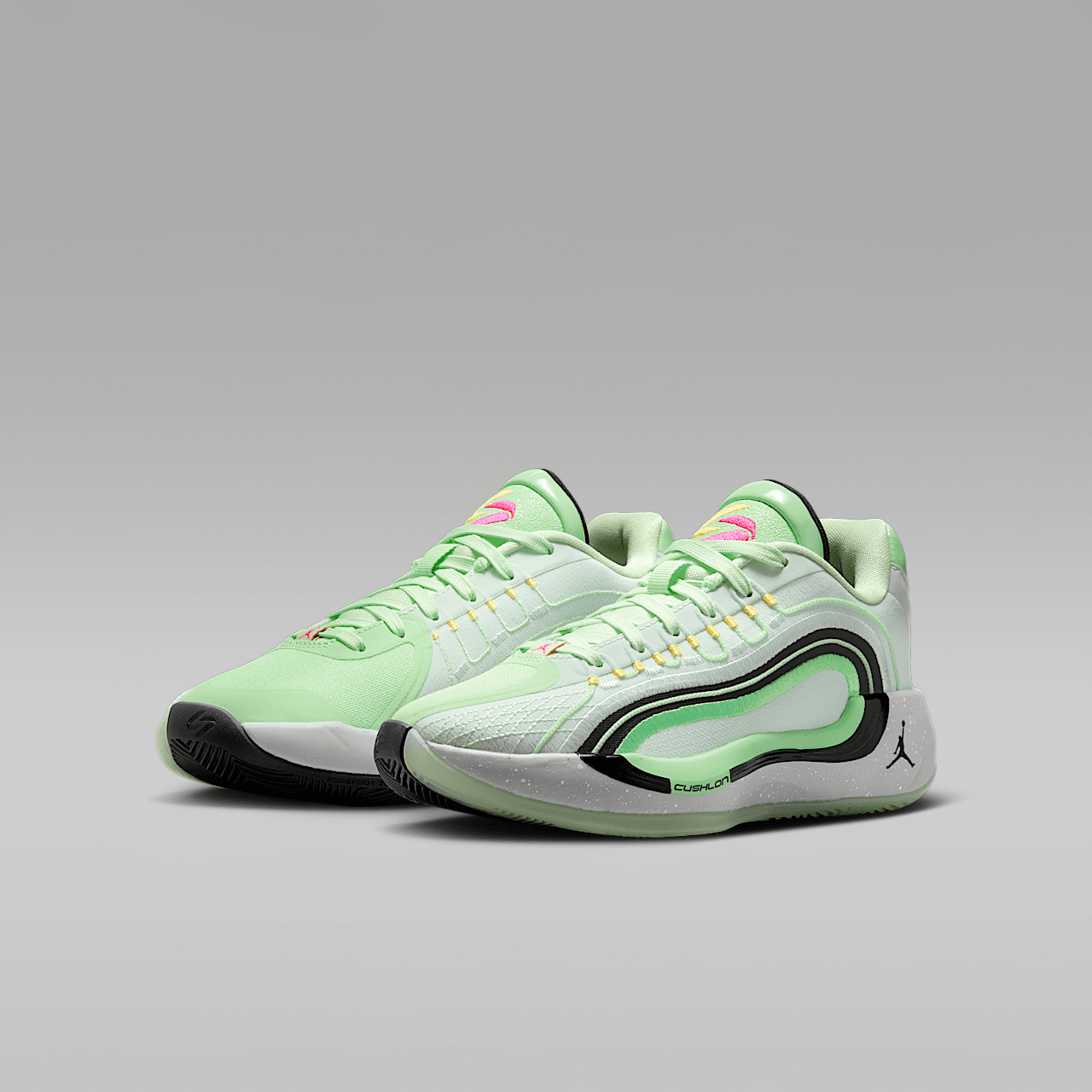 Nike  sneaker Barely Green/Vapor Green/Metallic Silver/Zwart