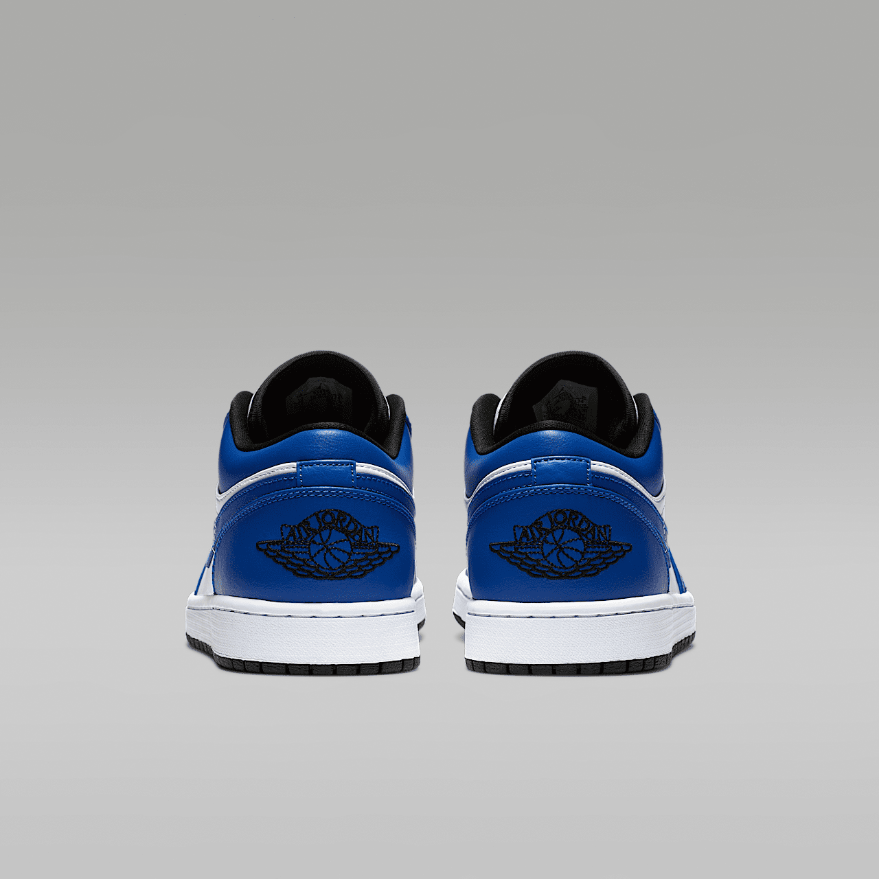 Nike Air Jordan 1 Low sneaker Wit/Zwart/Hyper Royal