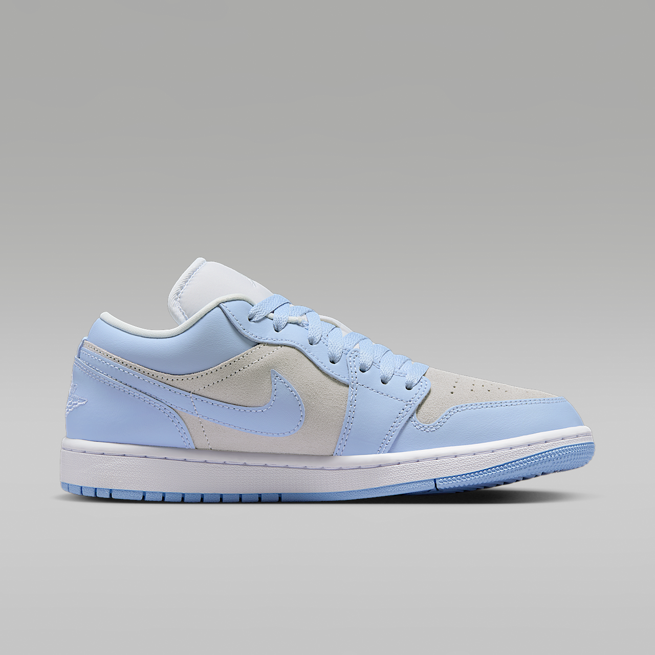 Nike Air Jordan 1 Low sneaker Football Grey/Wit/Aluminum