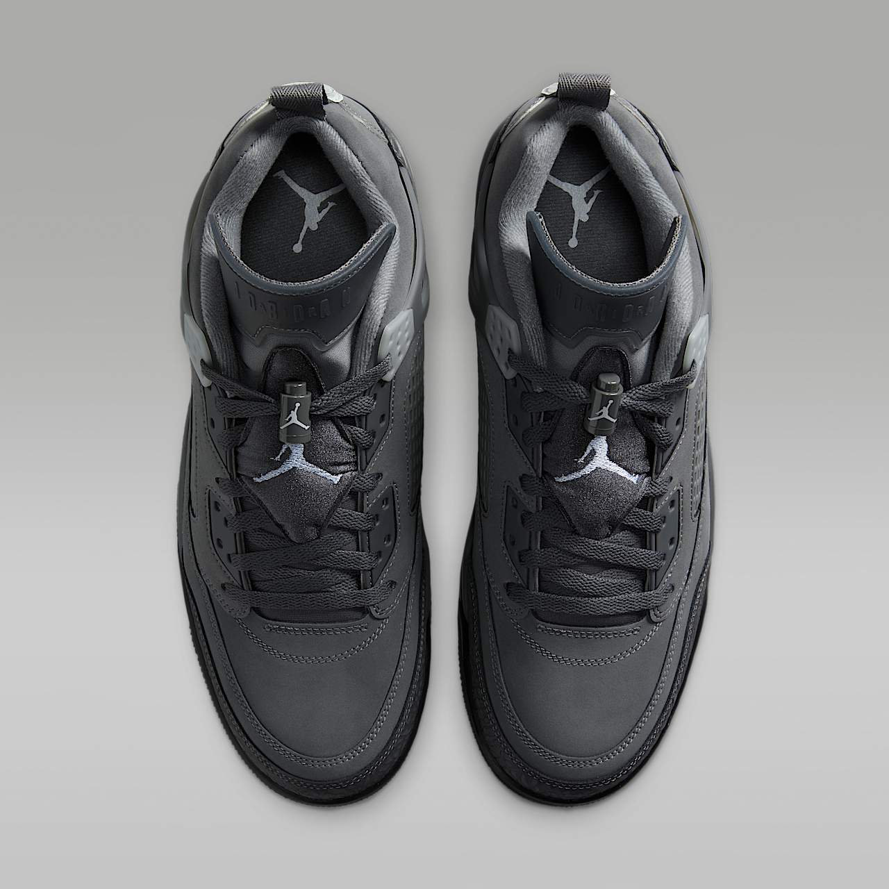 Nike Jordan Spizike Low sneaker Dark Grey/Zwart/Aura/Smoke Grey
