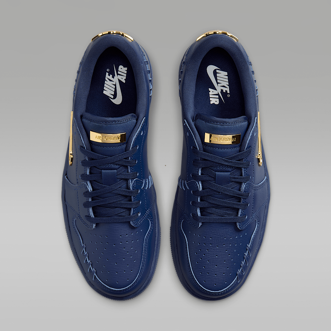 Nike Air Jordan 1 Low sneaker Midnight Navy/Midnight Navy/Metallic Gold