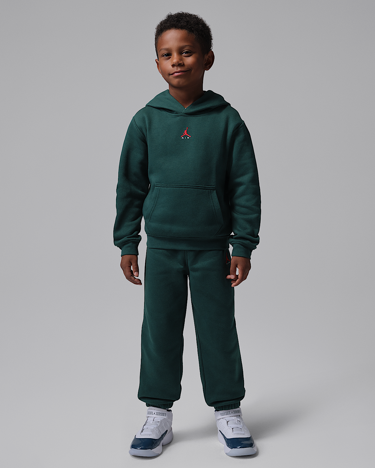 Детское худи Jordan Brooklyn Fleece Little Kids' 2-Piece Pullover Hoodie Set
