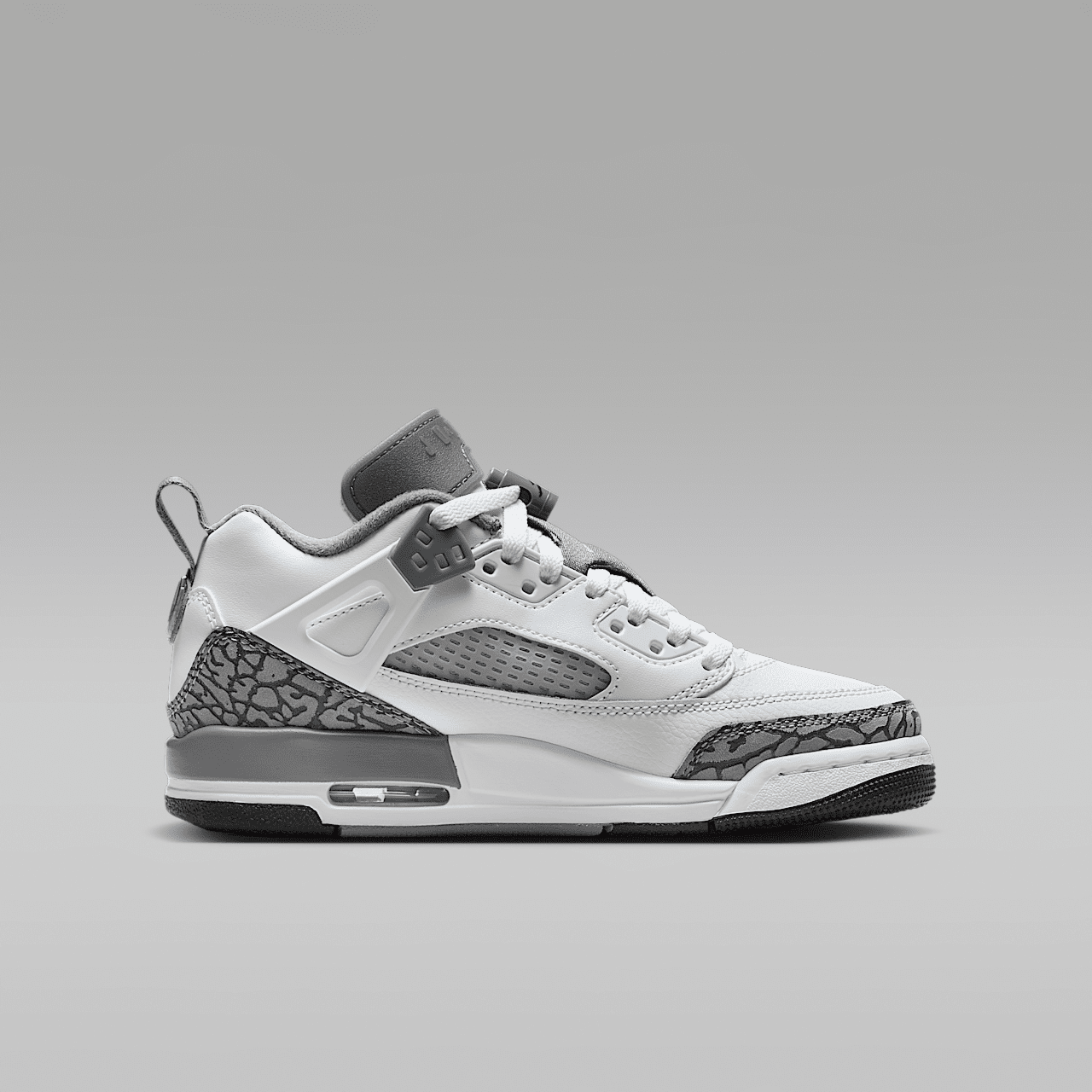 Nike Jordan Spizike Low sneaker Wit/Anthracite/Wolf Grey/Cool Grey