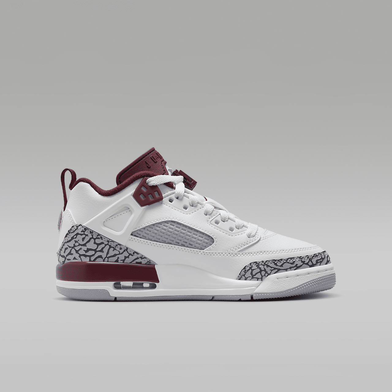 Nike Jordan Spizike Low sneaker Wit/Wolf Grey/Anthracite/Team Red