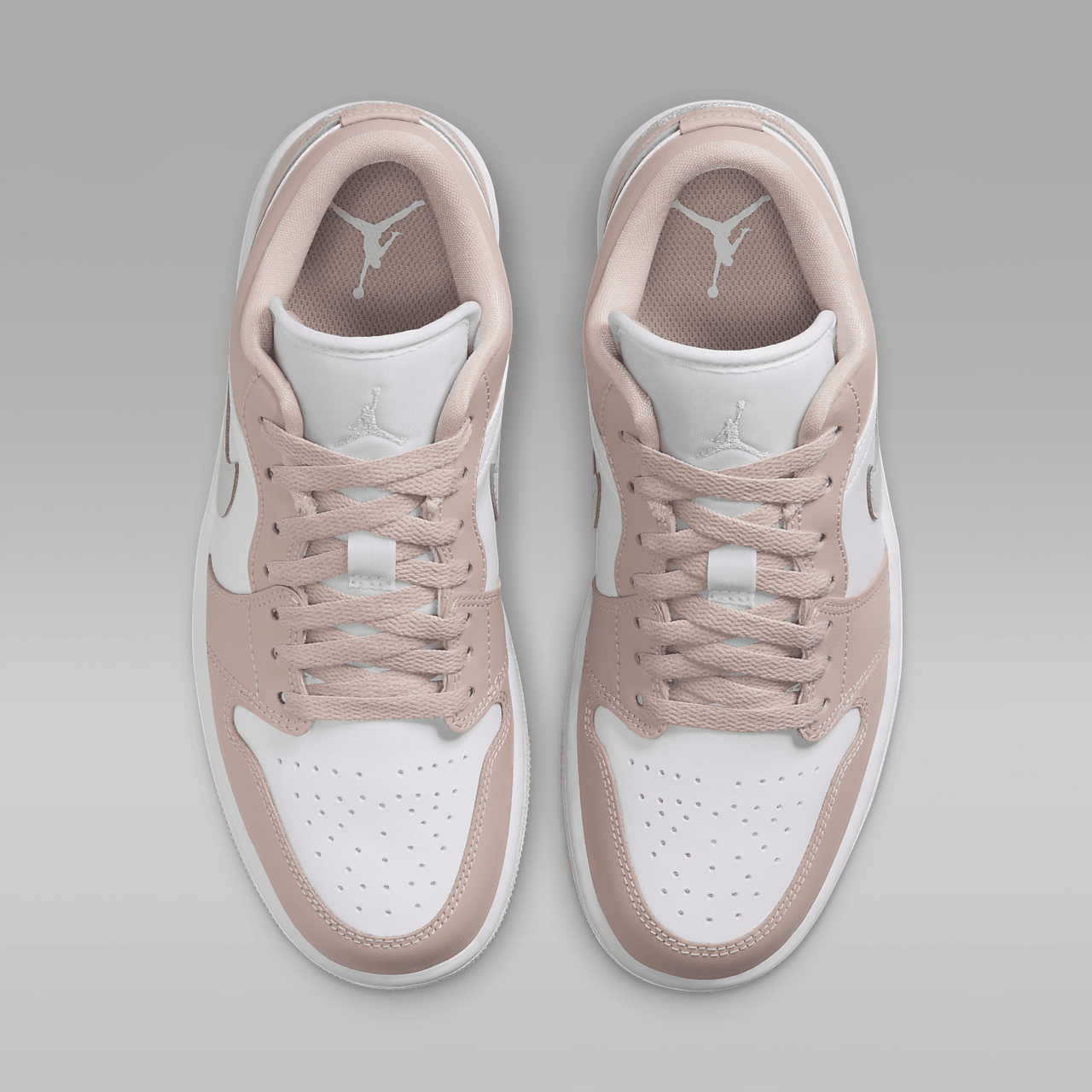 Nike Air Jordan 1 Low sneaker Wit/Particle Beige/Light Bone