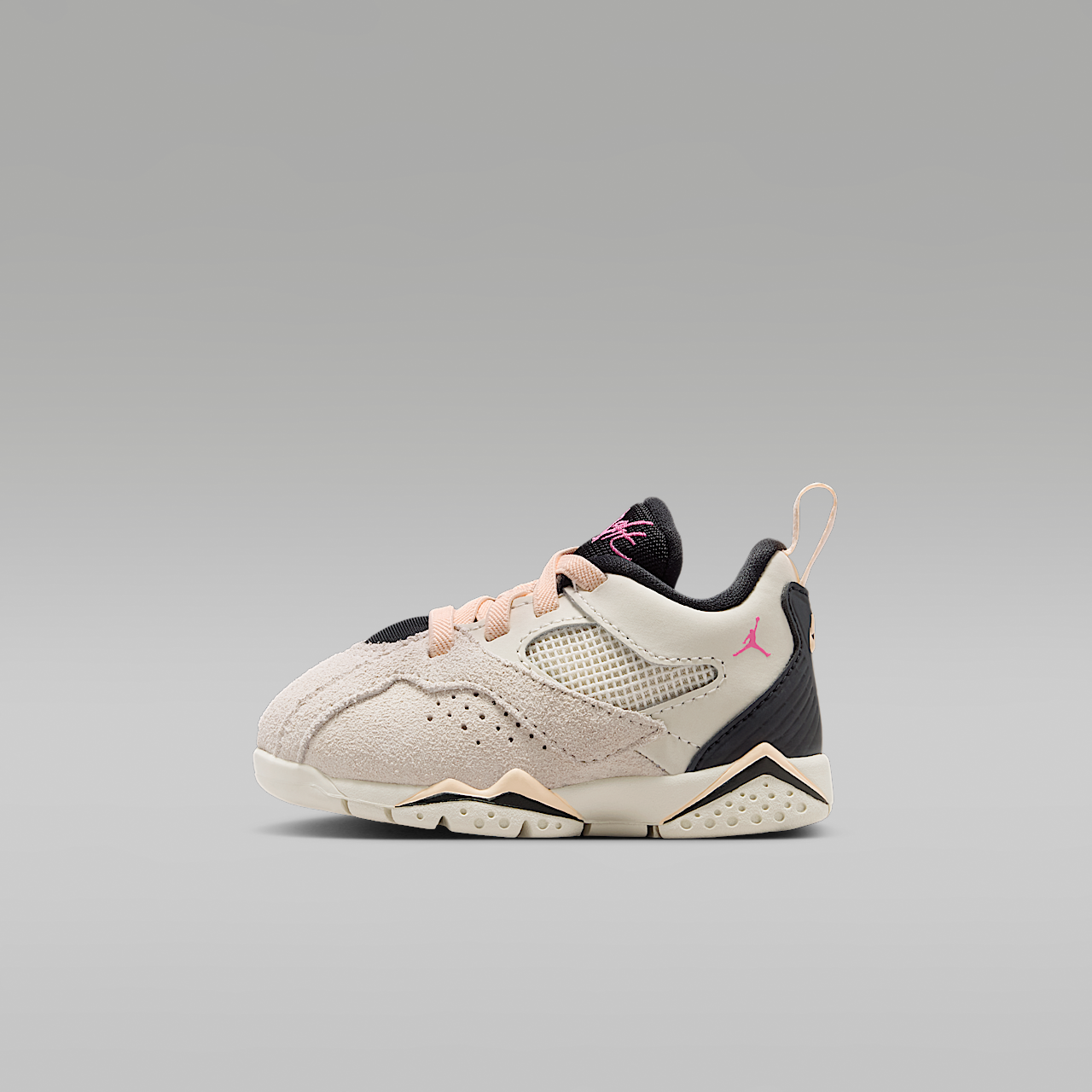 Nike  sneaker Pale Ivory/Zwart/Crimson Tint/Pinksicle