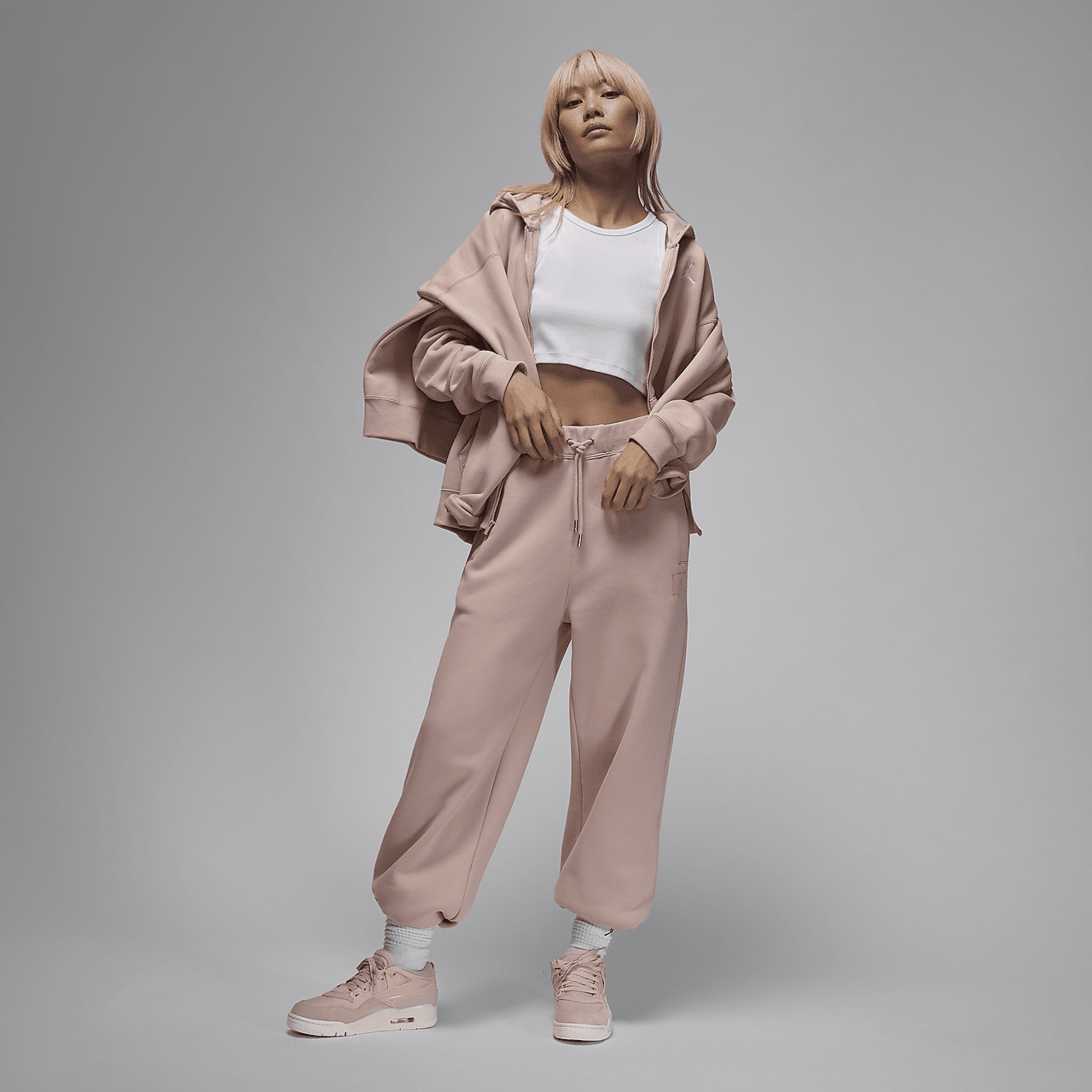 Nike Air Jordan 4 sneaker Pink Oxford/Phantom