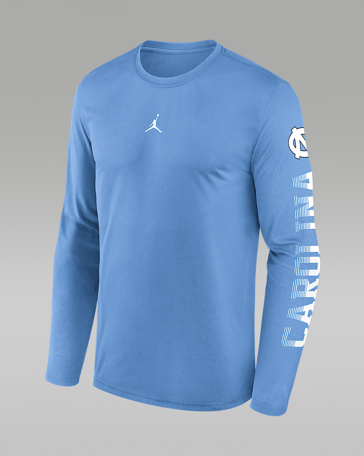 Мужская футболка North Carolina Primetime Legend Jordan Brand Dri-FIT College Long-Sleeve