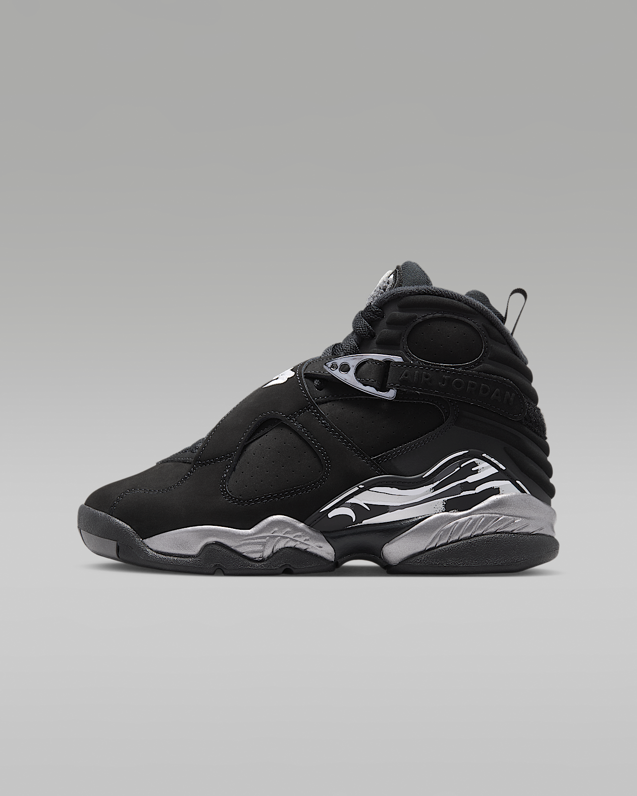 Детские кроссовки Air Jordan 8 Retro "Chrome" Big Kids'