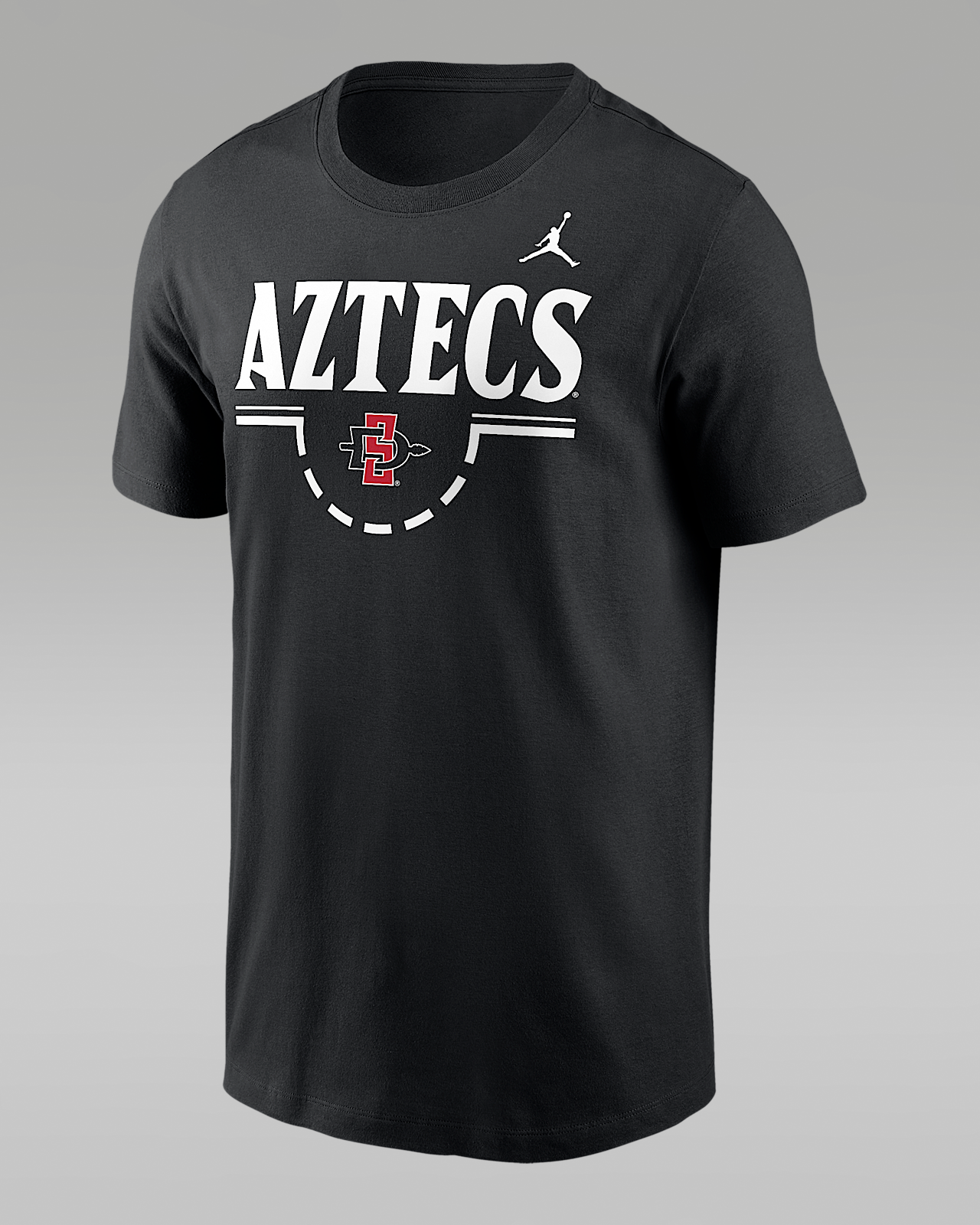 Мужская футболка San Diego State Basketball Legend Jordan Brand Dri-FIT College для баскетбола