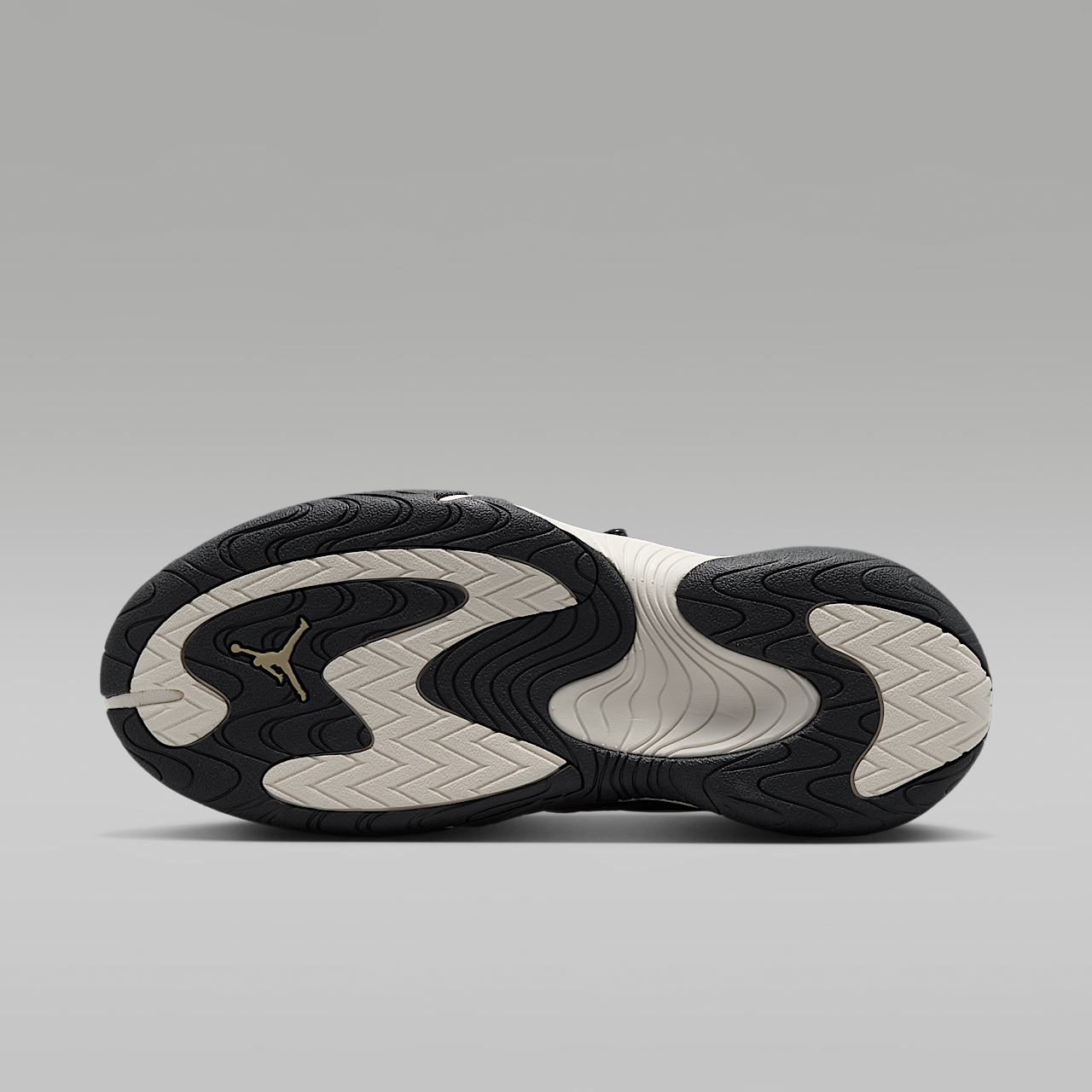 Nike  sneaker Zwart/Chalk/Flat Gold Star