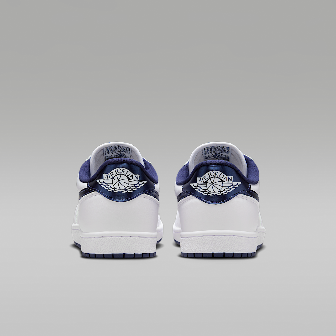 Nike Air Jordan 1 Low sneaker Wit/Wit/Navy