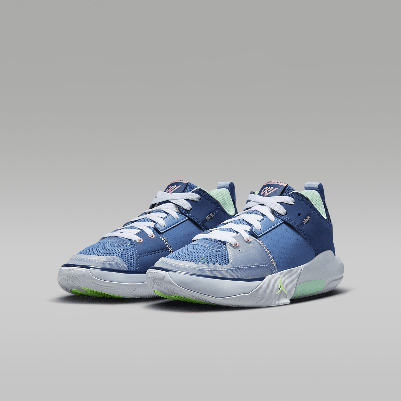 Nike  sneaker Stone Blue/Mystic Navy/Midnight Navy/Bleached Coral