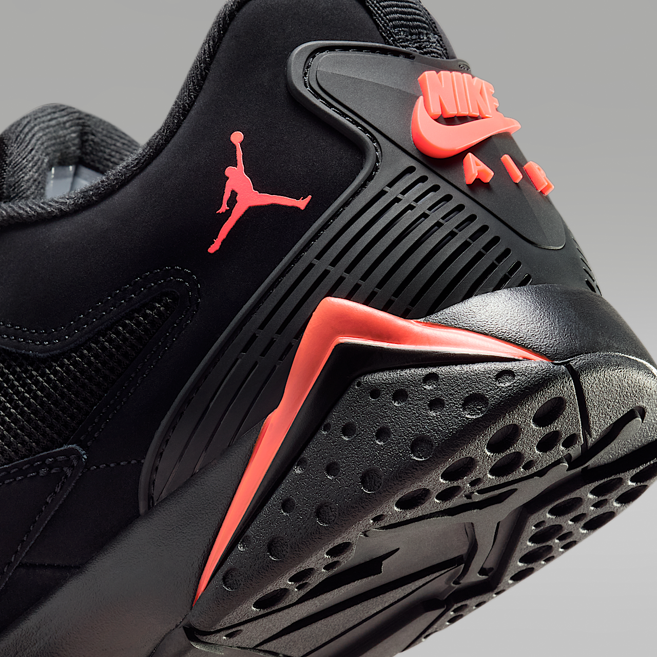 Nike Air Jordan sneaker Zwart/Infrared 23