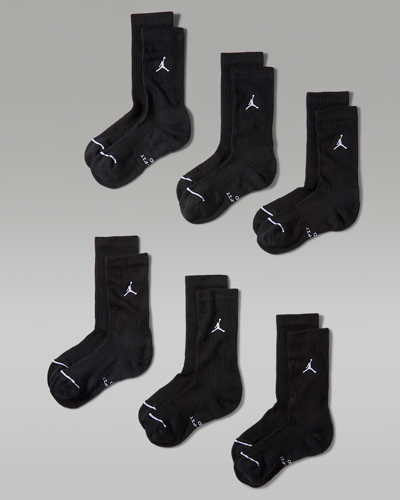 Unisex носки Jordan Everyday Elevated Crew Socks (6 Pairs)