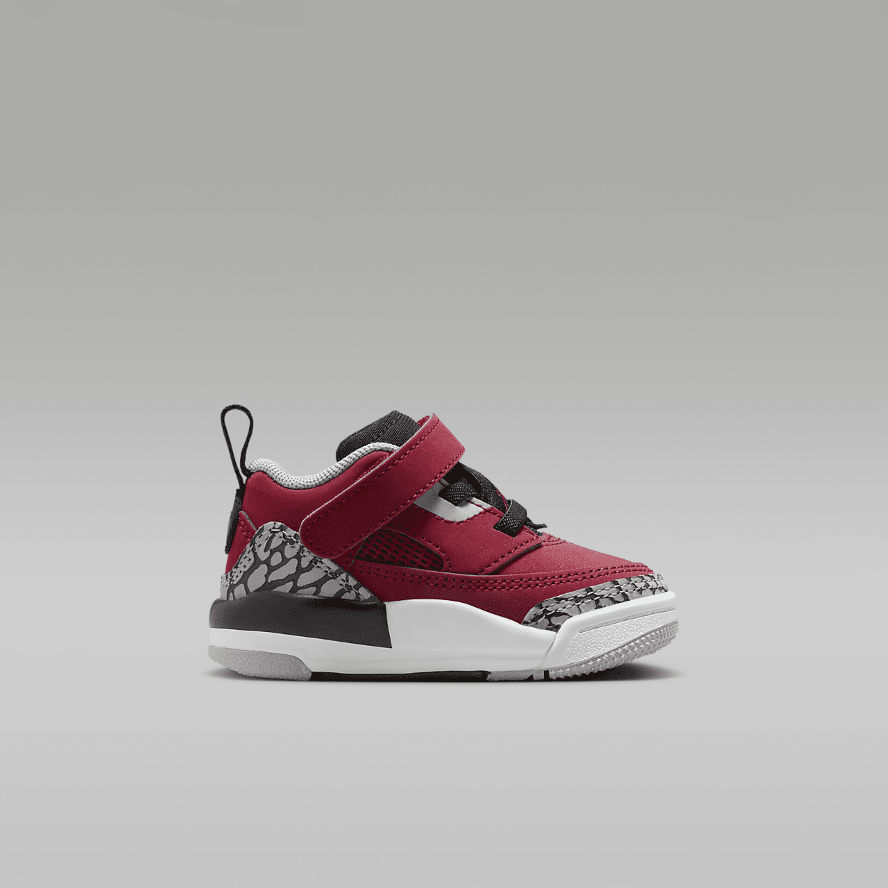 Nike Jordan Spizike Low sneaker Gym Red/Wolf Grey/Cool Grey/Zwart