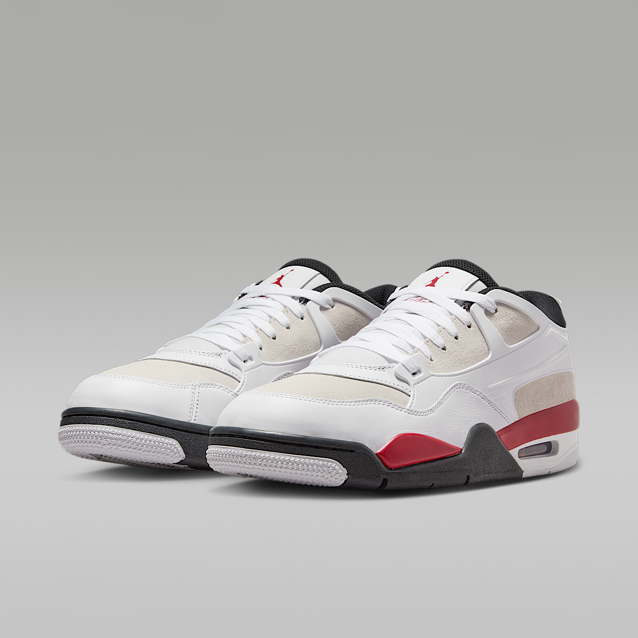 Nike Air Jordan sneaker Wit/Photon Dust/Zwart/Gym Red