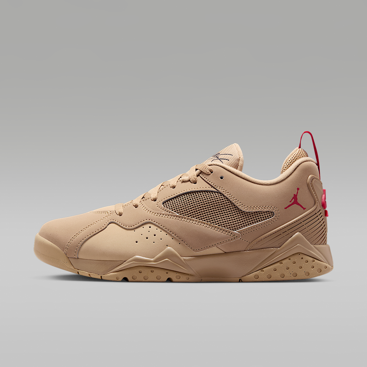 Nike Air Jordan sneaker Desert Camo/Mushroom/Anthracite/Fire Red