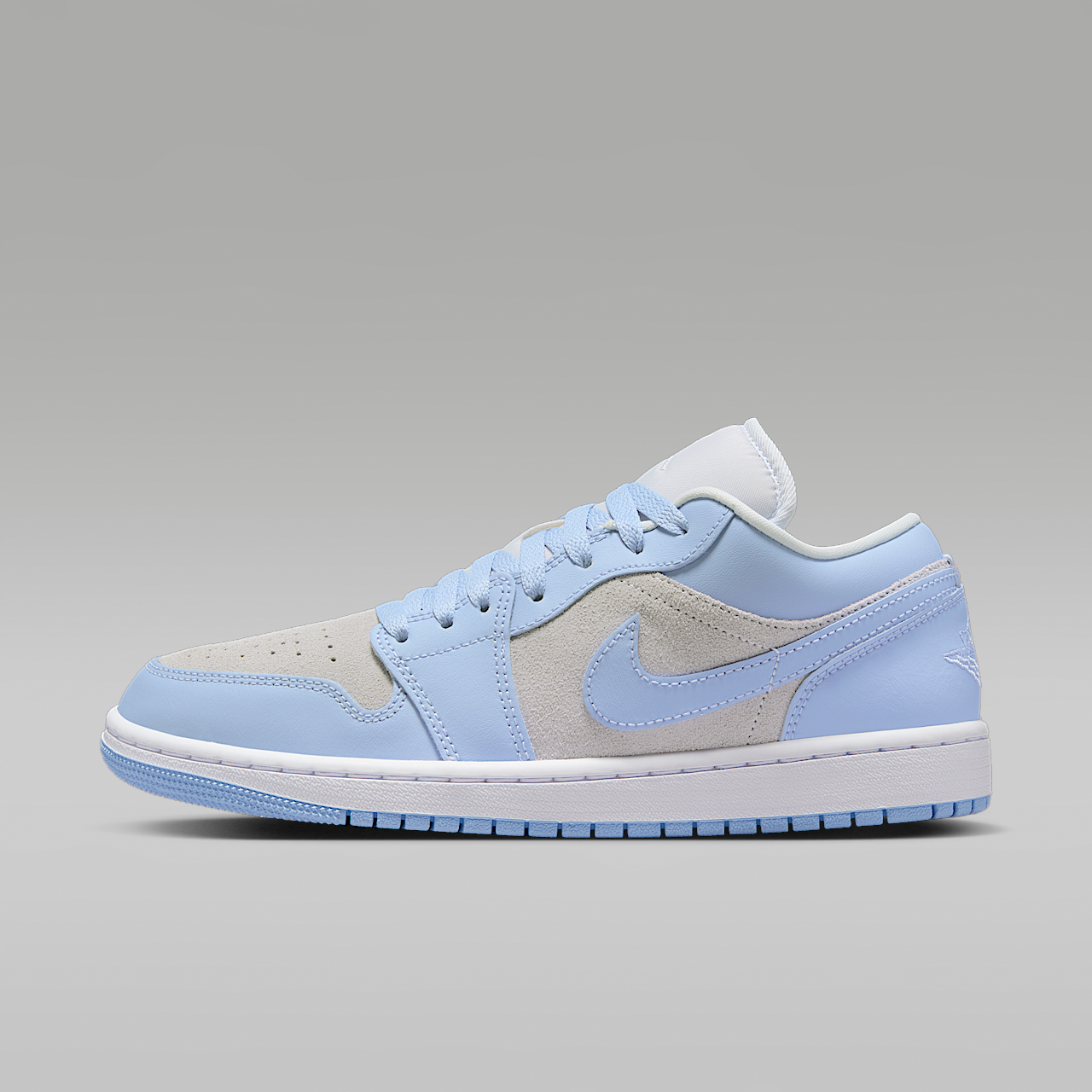 Nike Air Jordan 1 Low sneaker Football Grey/Wit/Aluminum