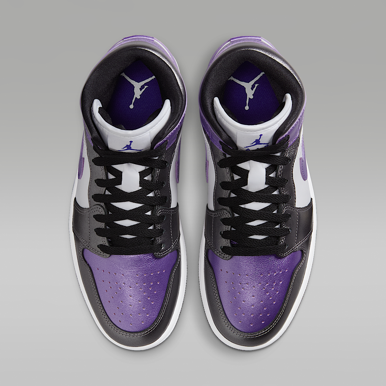 Nike Air Jordan sneaker Wit/Zwart/Grape Ice