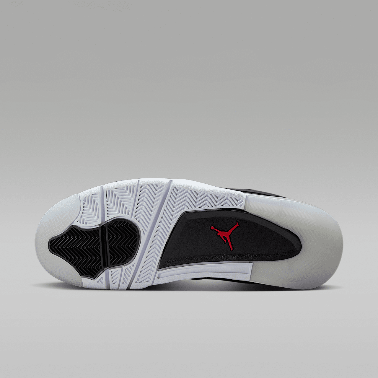 Nike Air Jordan 4 RM sneaker Zwart/Wolf Grey/Wit/Fire Red