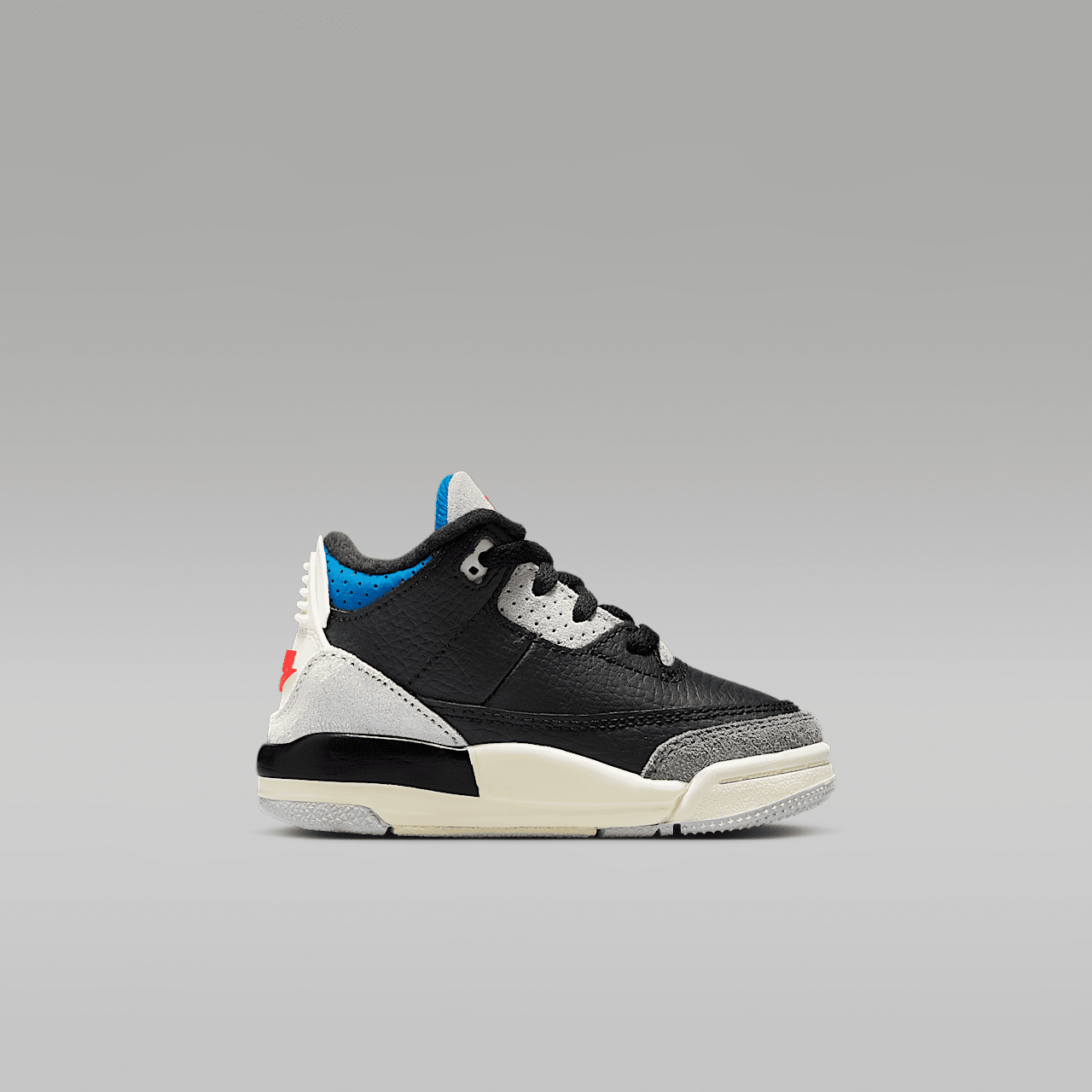 Nike  sneaker Zwart/Neutral Grey/Military Blue/Chile Red