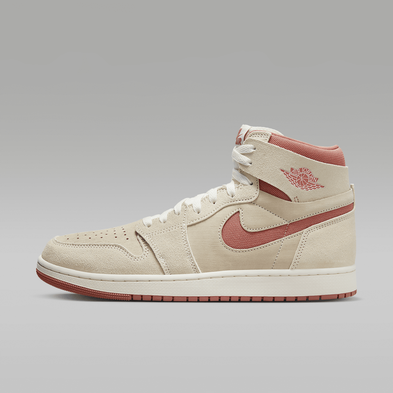 Nike Air Jordan 1 sneaker Sail/Burnt Sunrise/Sail/Terra Blush