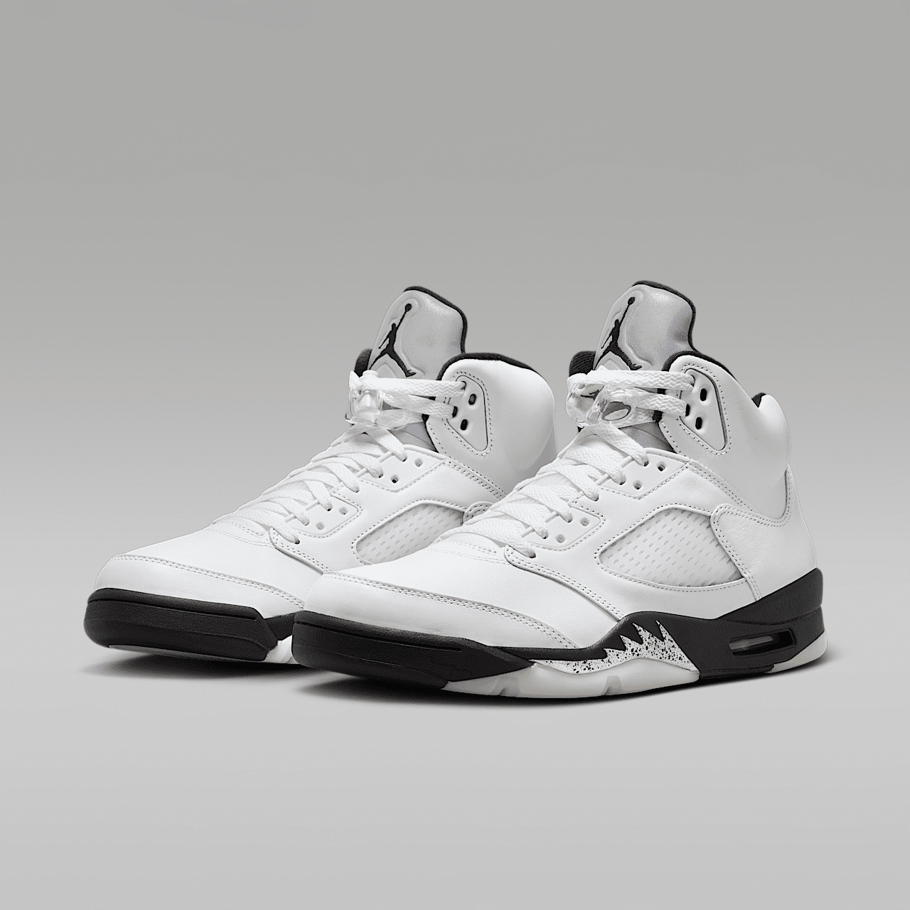 Nike Air Jordan sneaker Wit/Sail/Metallic Silver/Zwart