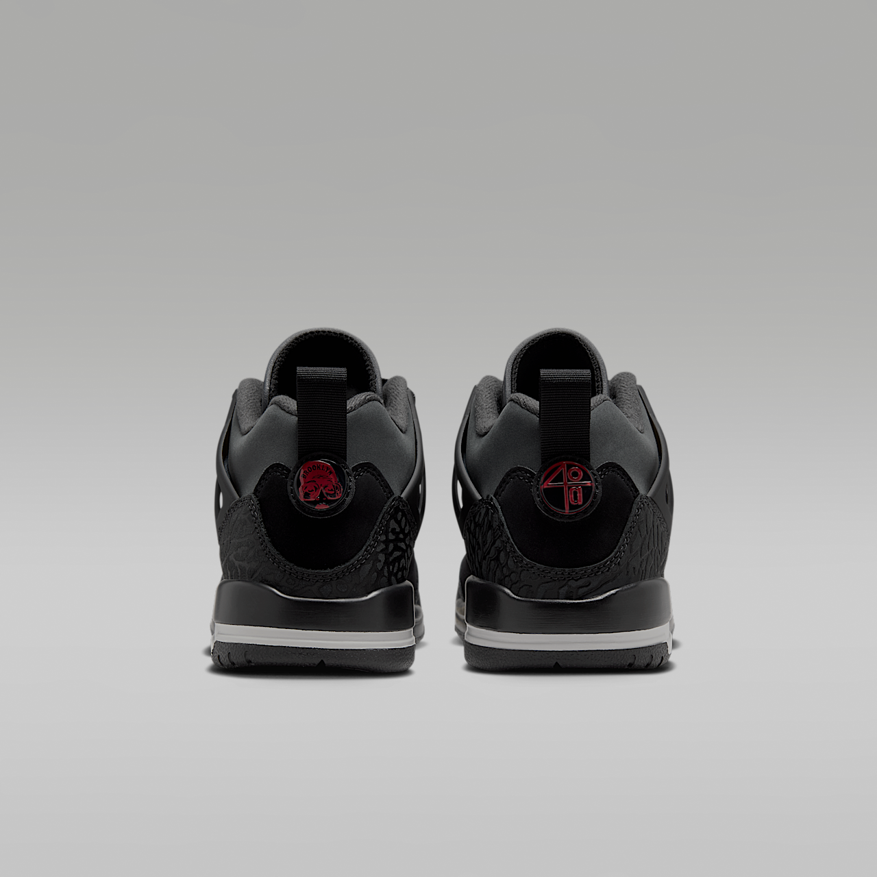 Nike Jordan Spizike Low sneaker Zwart/Anthracite/Summit White/Fire Red